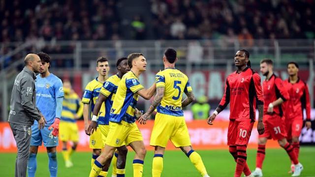 完美体育官网-【意甲】奇克断牙伤退，米兰长期不败再遭帕尔马终结